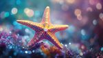 夢幻海星的海底絢麗瞬間