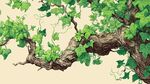 藤蔓纏繞的古樸虬枝