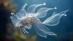 夢幻透明金魚 靈動水中精靈
