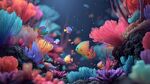 夢幻海底世界的繽紛魚群