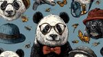 動(dòng)物時(shí)尚插畫圖案設(shè)計(jì)