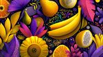 繽紛水果插畫 色彩盛宴