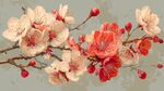 嬌艷桃花枝 春日好風(fēng)光