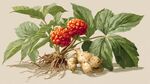 野生珍稀植物及其根莖果實