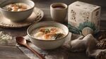 海鮮粥美食呈現(xiàn)