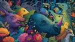 奇幻多彩的動物花卉世界