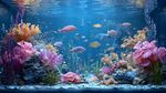 夢幻多彩的家庭水族景觀