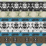 民族風(fēng)幾何圖案織物紋理