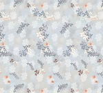 淡雅花卉圖案布料紋理