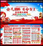 2025年119消防宣傳月展板