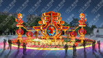 絢麗多彩的大型節(jié)日彩燈