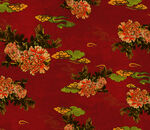 紅色花卉圖案紋理背景