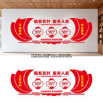 情系農(nóng)村服務(wù)人民黨建墻