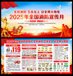 119消防月海報