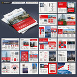 紅色企業(yè)宣傳冊