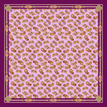 復(fù)古佩斯利腰果花絲巾方巾設(shè)計圖