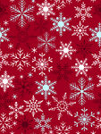 紅色雪花背景圖案