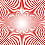 紅色放射狀光芒背景圖