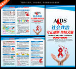 2025艾滋病日三折頁(yè)