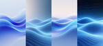 藍(lán)色動感波浪背景圖