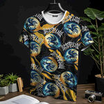 個性印花短袖T恤展示