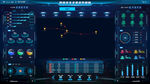 科技風數(shù)據(jù)可視化界面