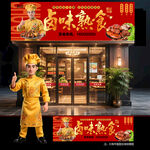 熟食店門(mén)頭