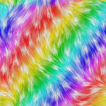 多彩毛絨紋理圖案