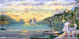 油畫 地中海油畫