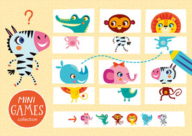 动物连线幼儿益智游戏设计