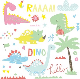 可爱恐龙卡通动物素材