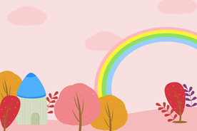 粉色PPT背早图片