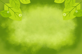 清新绿色背景图片