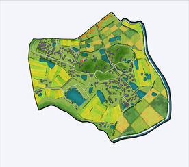 美丽乡村规划设计彩平图