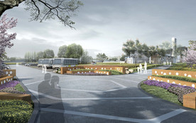 景观效果图城市效果图