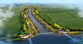 道路效果图景观效果图