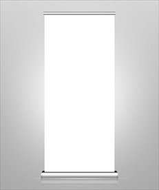 易拉寶樣機PSD分層文件