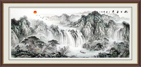 国画山水