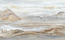 现代大气石纹山水 TIF分层