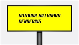 高級路牌效果樣機PSD分層