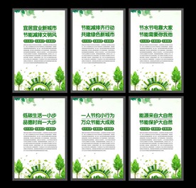 節(jié)能減排展板