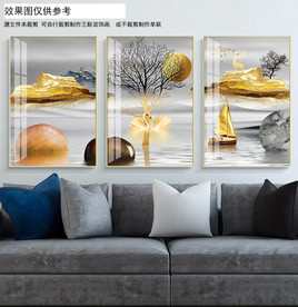 石來運(yùn)轉(zhuǎn)晶瓷畫