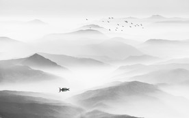 山水畫 水墨山水畫 意境山水畫