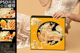 御礼高端礼盒|实际内容是平面图