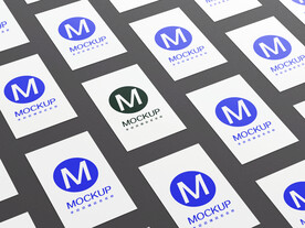 卡片菜单logo样机