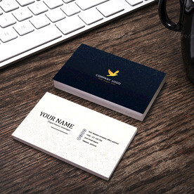 黑白高端商务名片