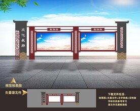 景区宣传栏