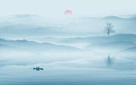意境山水画