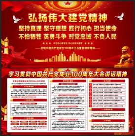 建党100周年大会讲话精神