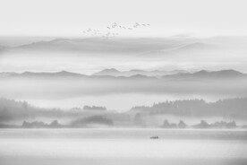 水墨山水画